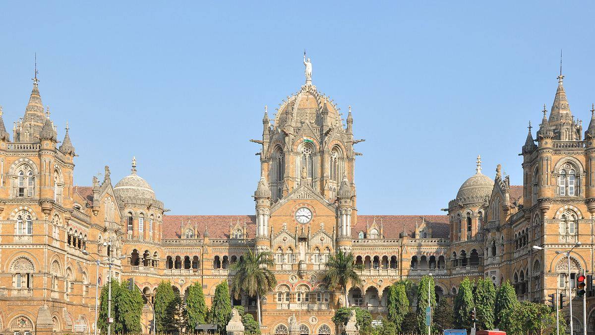 Chhatrapati Shivaji Maharaj Terminus railway station in Mumbai